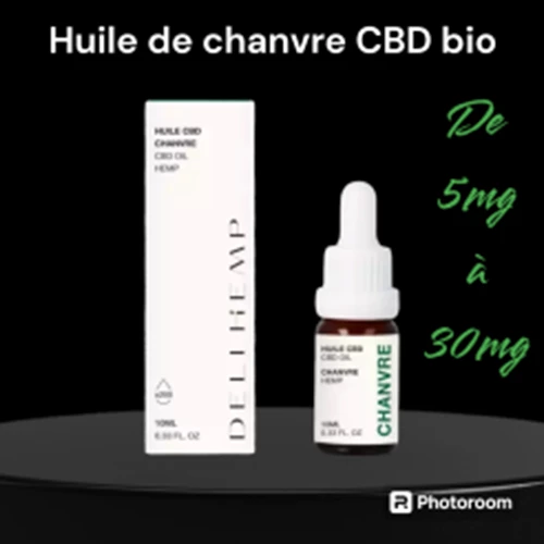 Huile sublinguale CBD "Chanvre bio"